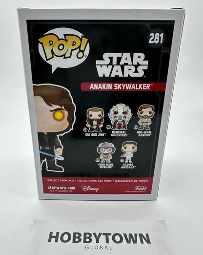 Funko Pop! Star Wars - Anakin Skywalker Dark Side Special Edition #281 Collectible Vinyl Figure