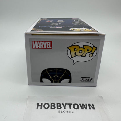 Funko POP Marvel: Spider-Man: No Way Home - Spider-Man in Black and Gold Suit #911 Collectible Vinyl Figure