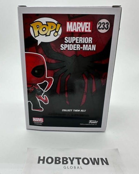 Funko Pop! Marvel Superior Spider-Man Bobblehead (Special Edition) #233 Collectible Vinyl Figure