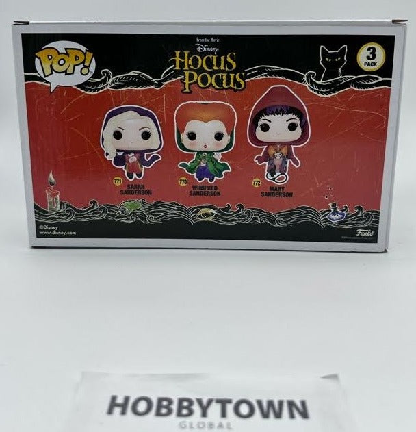 Funko Pop! Hocus Pocus- Sanderson Sisters 3 Pack Special Edition Collectible Vinyl Figures