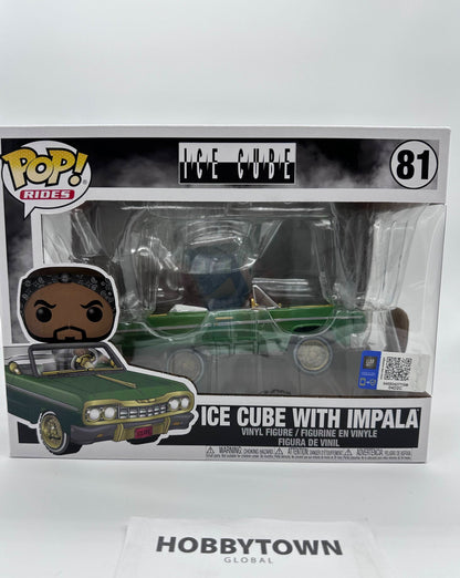 Funko Pop! Rides: Ice Cube in Impala #81 Collectible Vinyl Figure