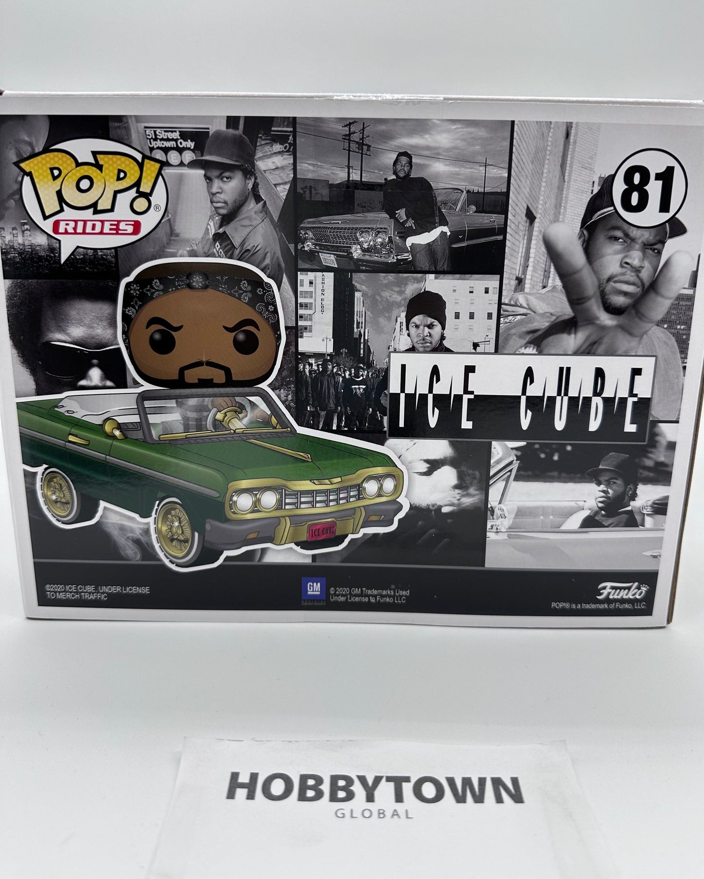 Funko Pop! Rides: Ice Cube in Impala #81 Collectible Vinyl Figure