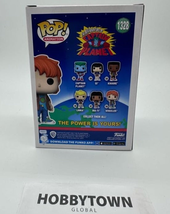 Funko Pop! Animation: The New Adventures of Captain Planet - Wheeler #1328 Collectible Vinyl Figure