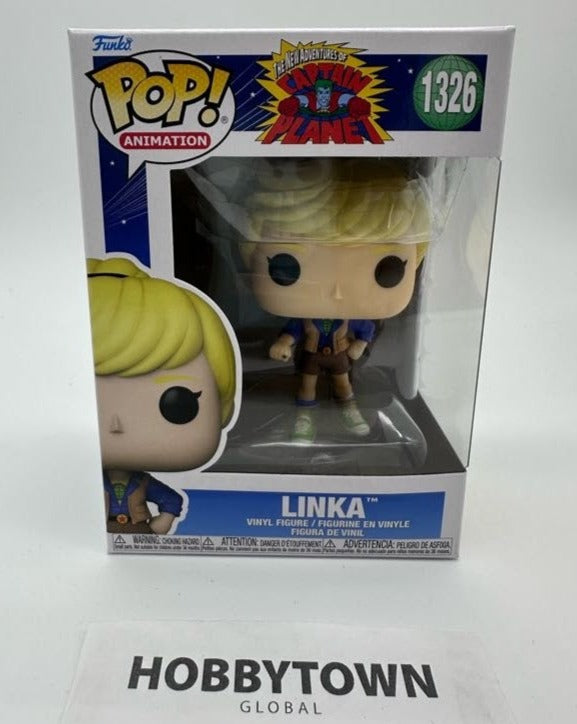 Funko Pop! Animation: The New Adventures of Captain Planet - Linka #1326 Collectible Vinyl Figure