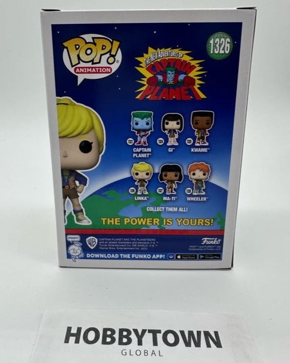 Funko Pop! Animation: The New Adventures of Captain Planet - Linka #1326 Collectible Vinyl Figure