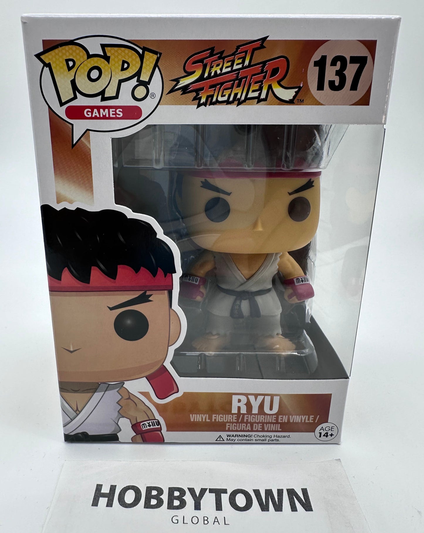 Funko Pop! Games: Street Fighter - Ryu #137 Collectible Vinyl Figure