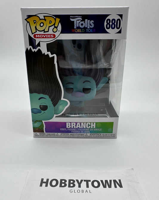 Funko Pop! Movies: Trolls World Tour - Branch #860 Collectible Vinyl Figure