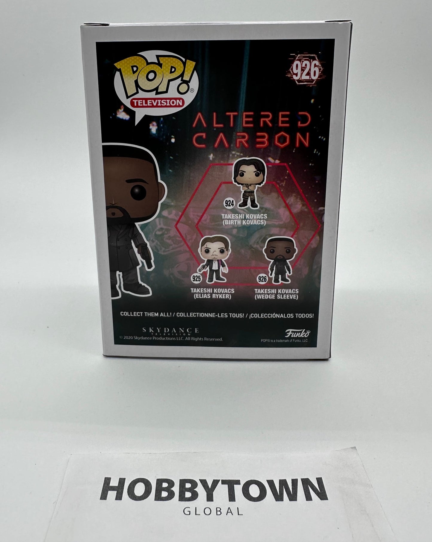 Funko Pop! TV: Altered Carbon - Takeshi Kovacs (Wedge Sleeve) #926 Collectible Vinyl Figure