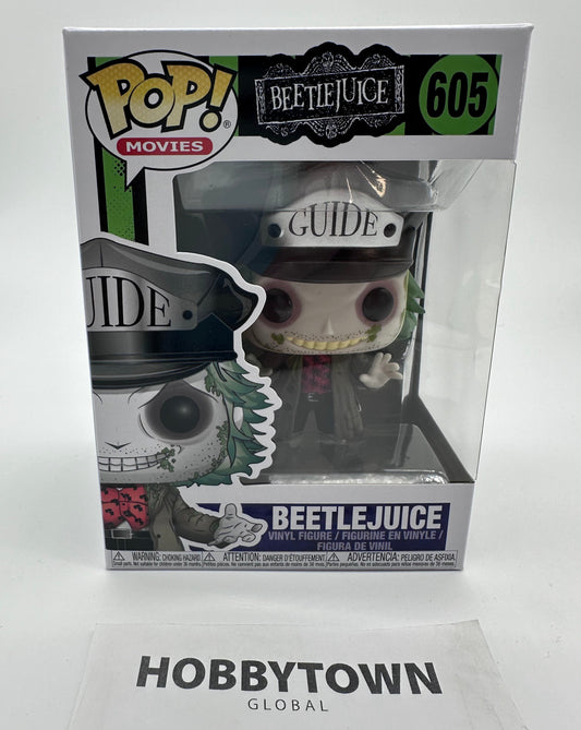 Funko Pop Horror: Beetlejuice - Beetlejuice with Hat #605 Collectible Vinyl Figure