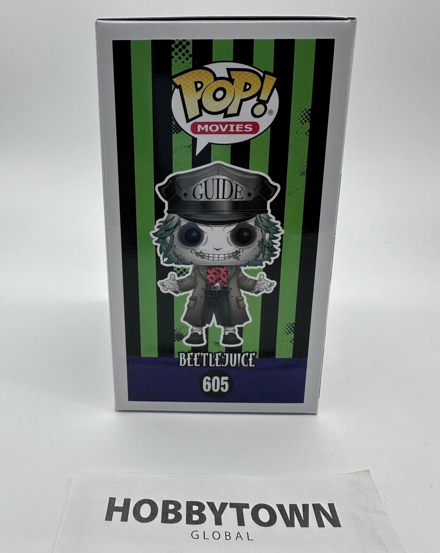 Funko Pop Horror: Beetlejuice - Beetlejuice with Hat #605 Collectible Vinyl Figure