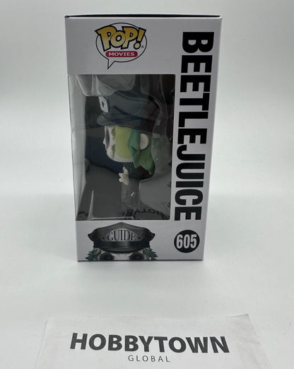 Funko Pop Horror: Beetlejuice - Beetlejuice with Hat #605 Collectible Vinyl Figure