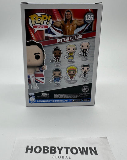 Funko! Pop WWE: British Bulldog #126 Collectible Vinyl Figure