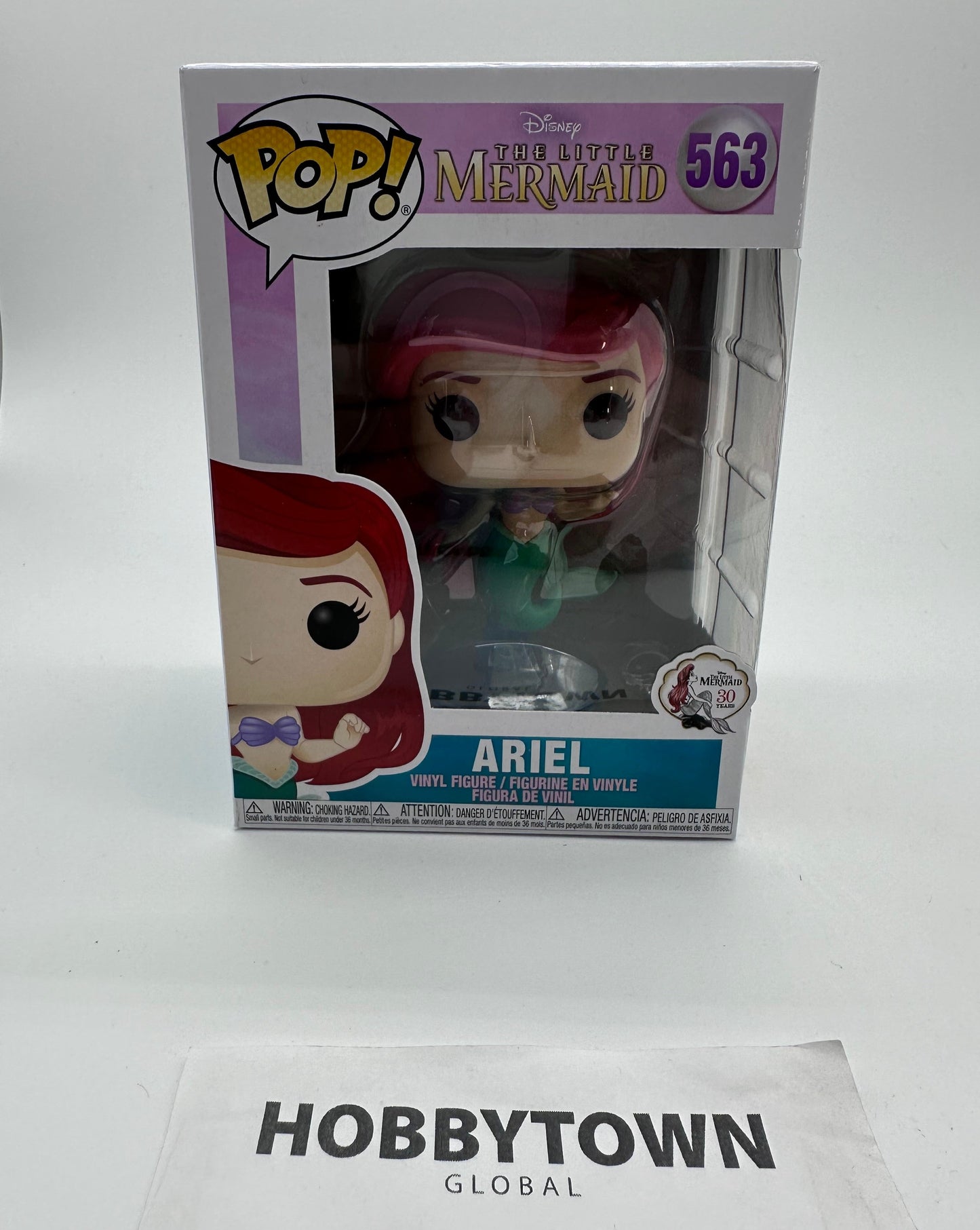 Funko Pop! Disney: The Little Mermaid - Ariel with Bag #563 Collectible Vinyl Figure