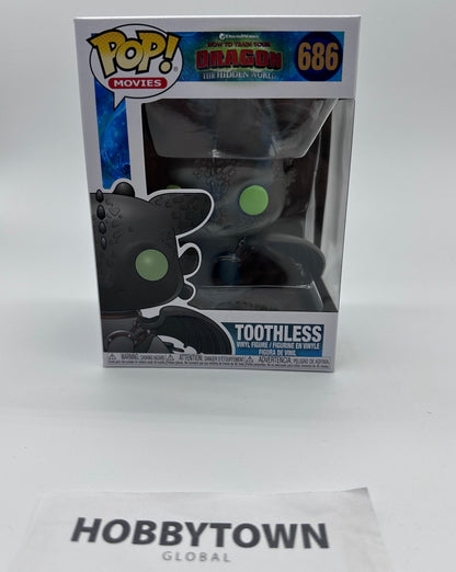 Funko Pop! Movies: How to Train Your Dragon 3 - Toothless #686 Collectible Vinyl Figure