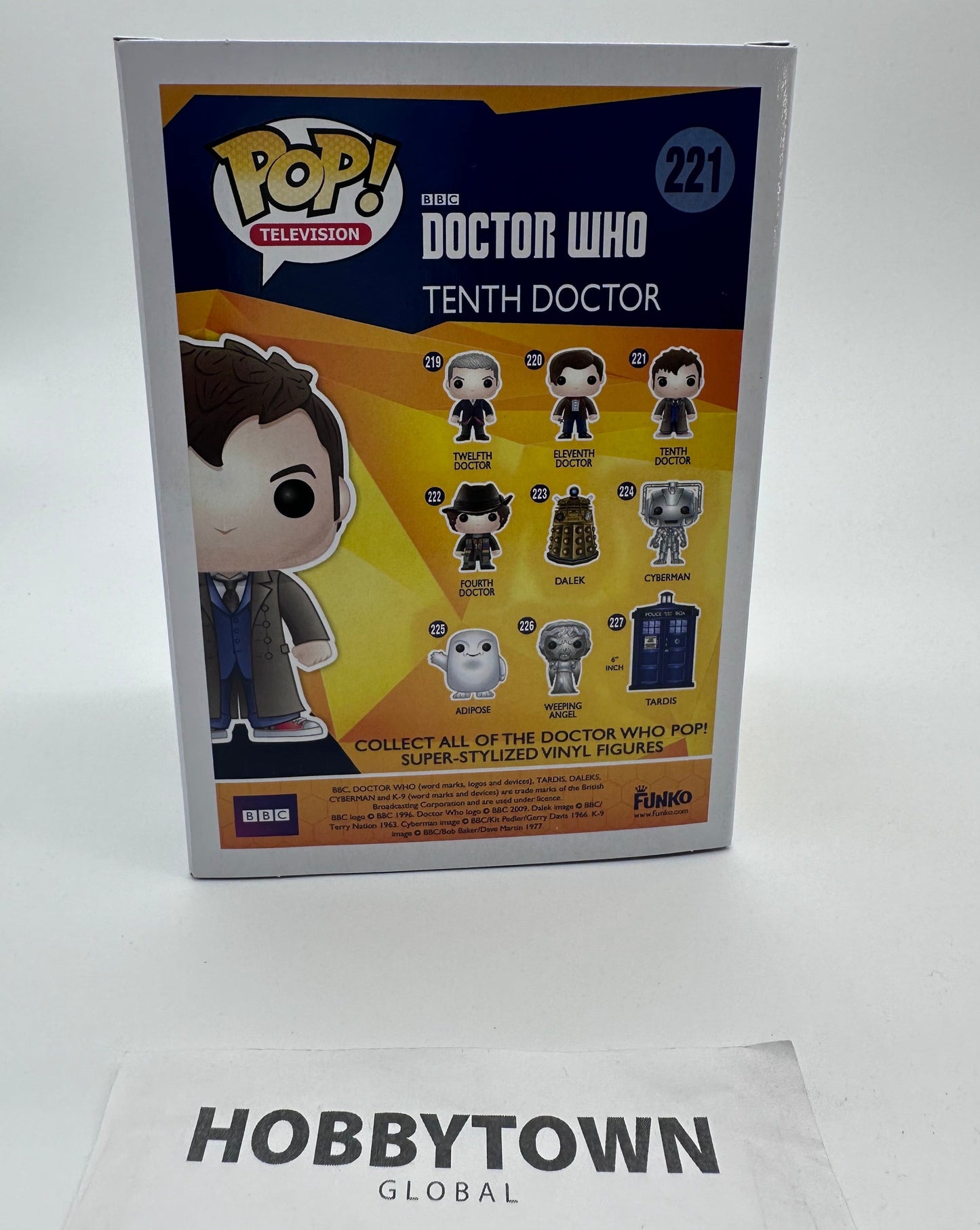 Funko  POP! TV: Doctor Who - Tenth Doctor #221 Collectible Vinyl Figure