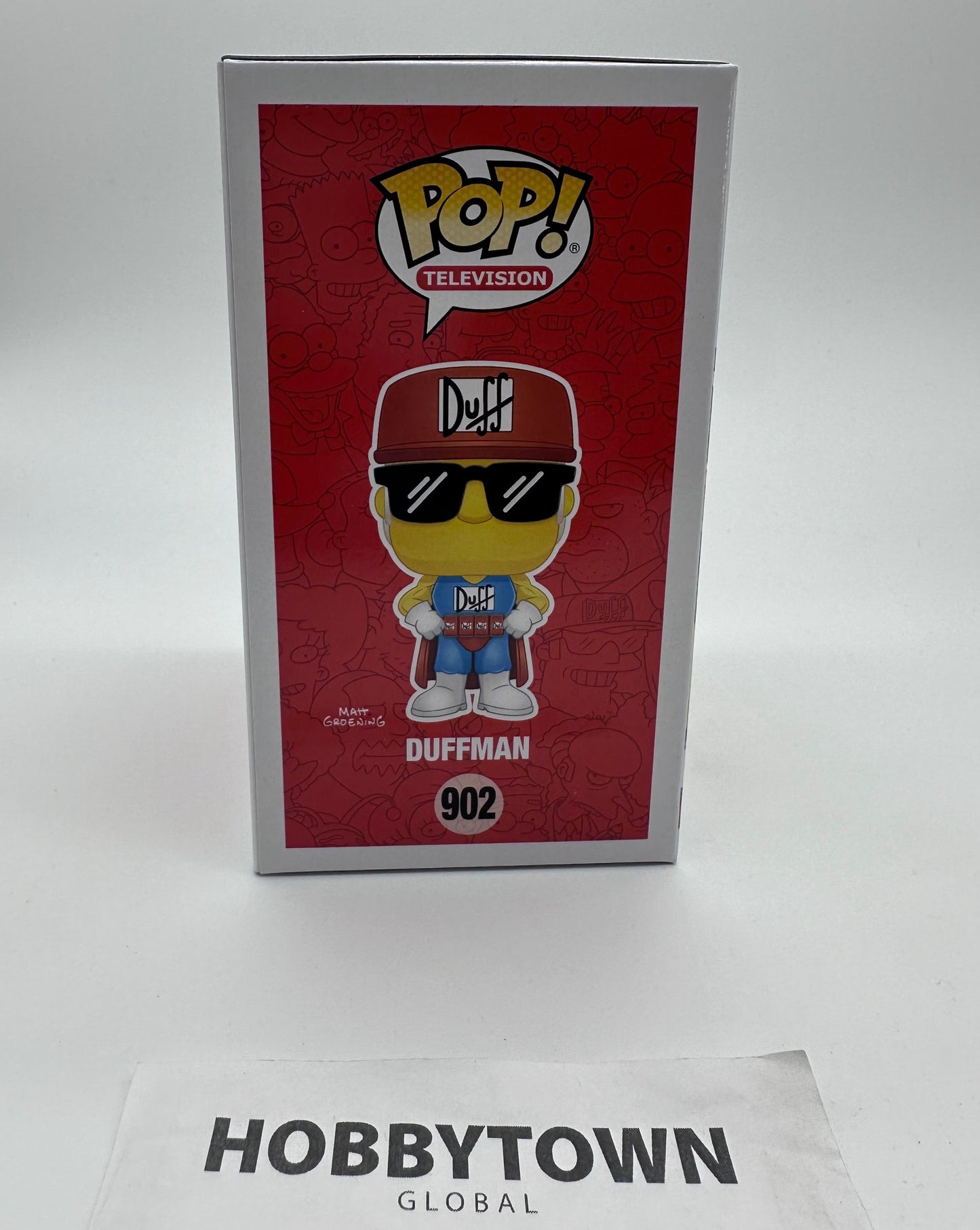 Funko POP! Animation: Simpsons - Duffman #902 Collectible Vinyl Figure