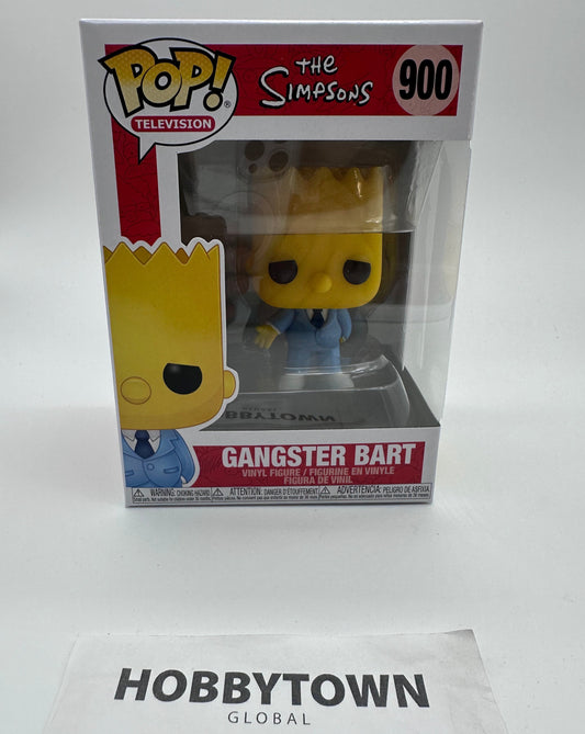 Funko Pop! Animation: Simpsons - Gangster Bart #900 Collectible Vinyl Figure