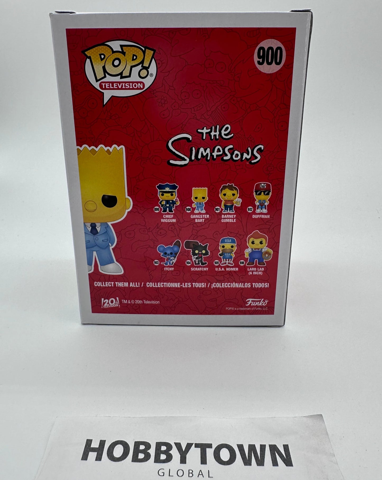 Funko Pop! Animation: Simpsons - Gangster Bart #900 Collectible Vinyl Figure