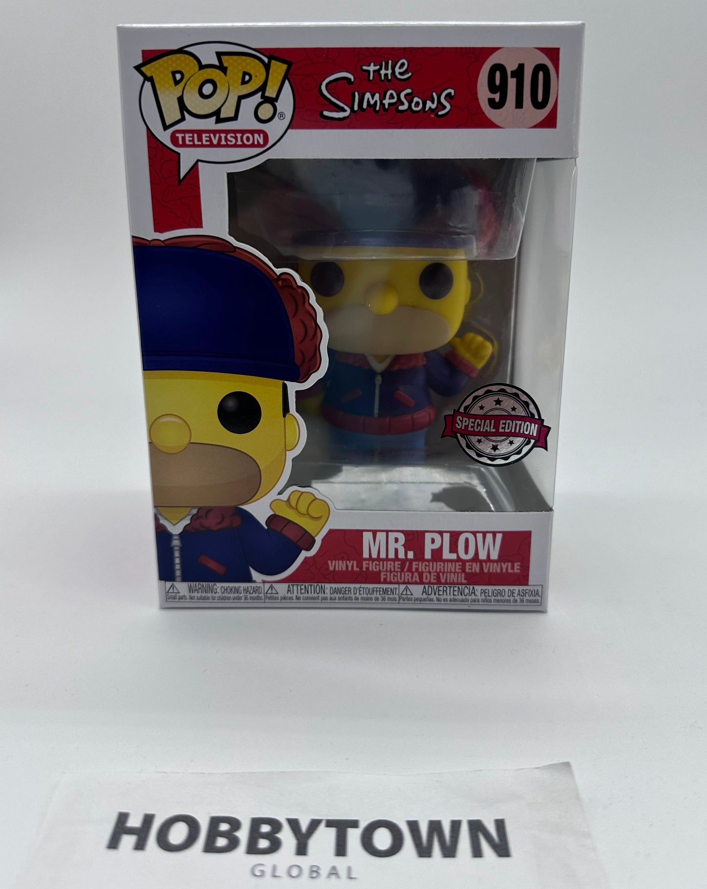 Funko POP! The Simpsons - Mr. Plow #910 Special Edition Collectible Vinyl Figure