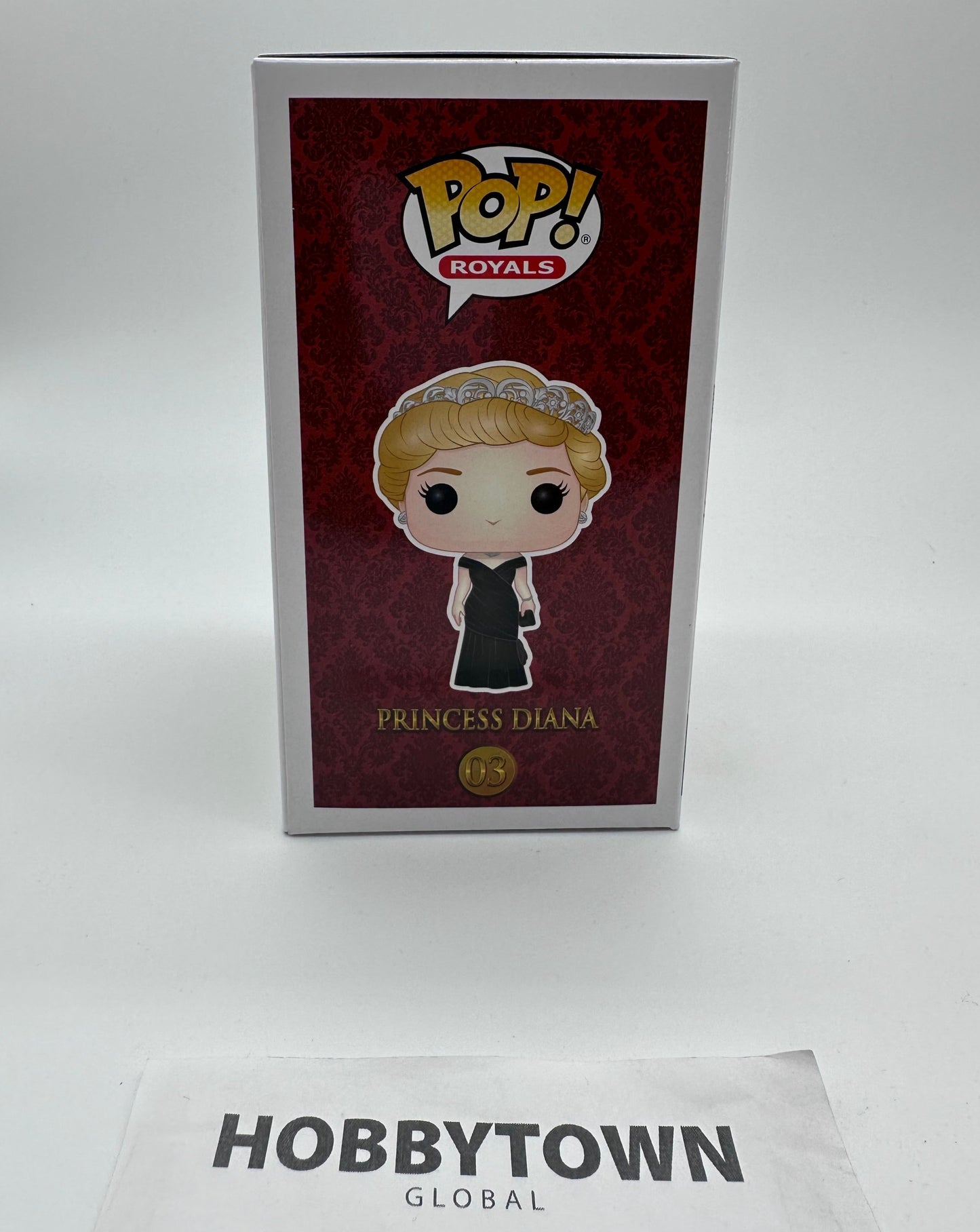 Funko POP! Royal Family - Princess Diana in Black Dress #03 Collectible Vinyl Figure