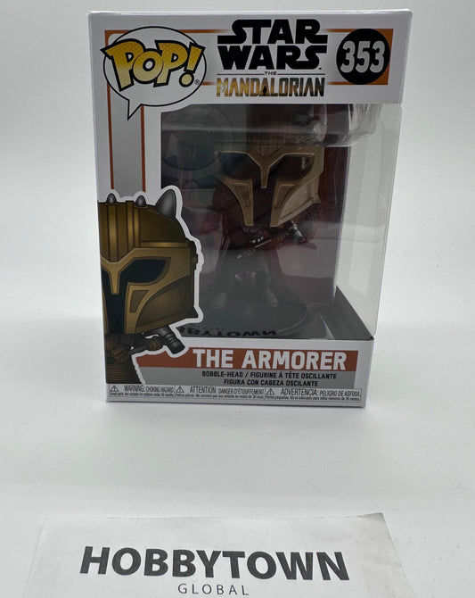 Funko Pop! Star Wars: The Mandalorian - The Armorer #353 Collectible Vinyl Figure