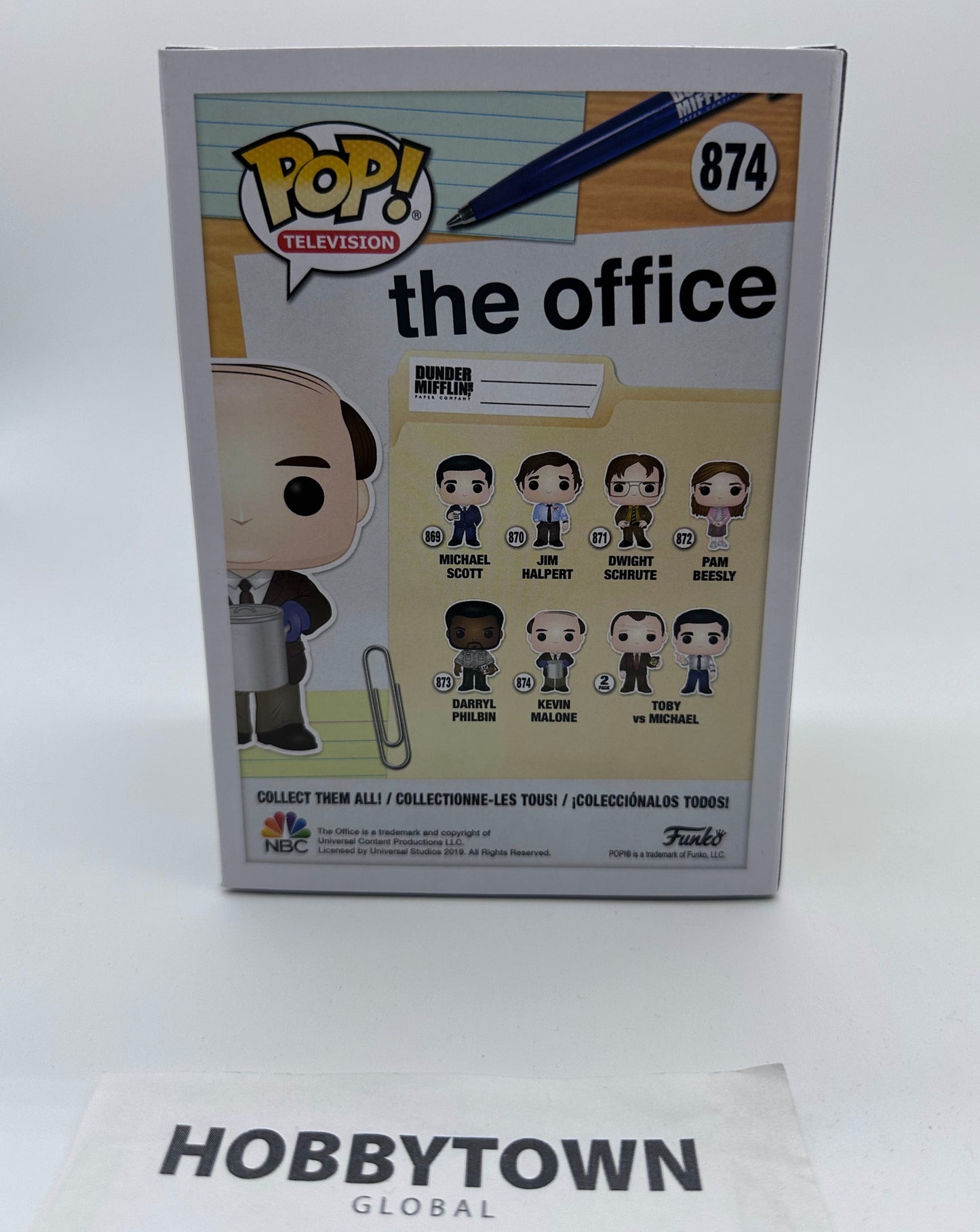 Funko Pop! TV: The Office - Kevin Malone with Chili #874 Collectible Vinyl Figure