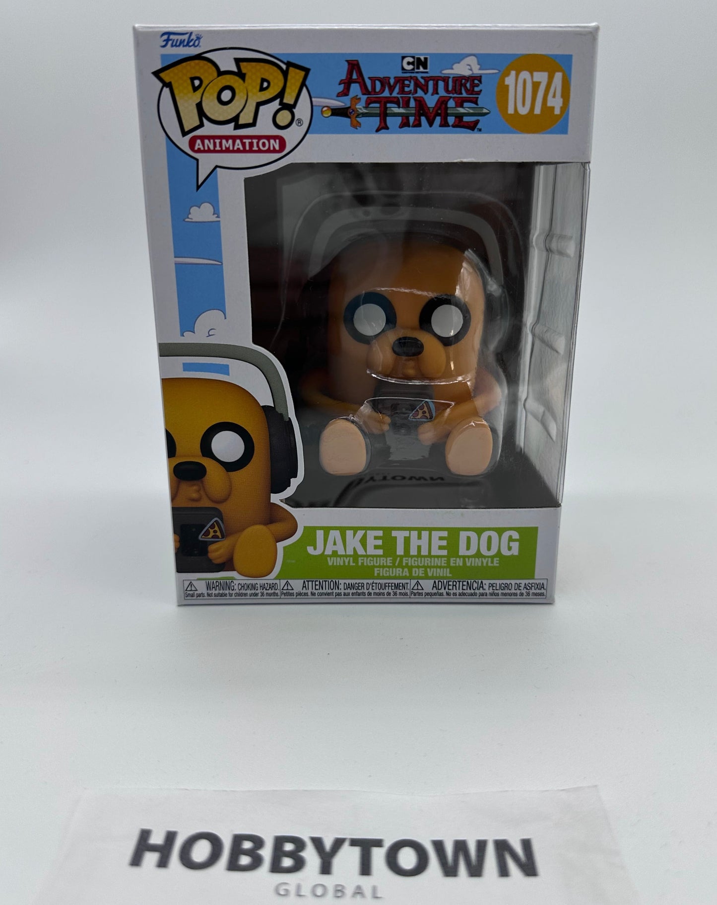 Funko POP! Animation: Adventure Time - Jake with Player #1074 Collectible Vinyl Figure