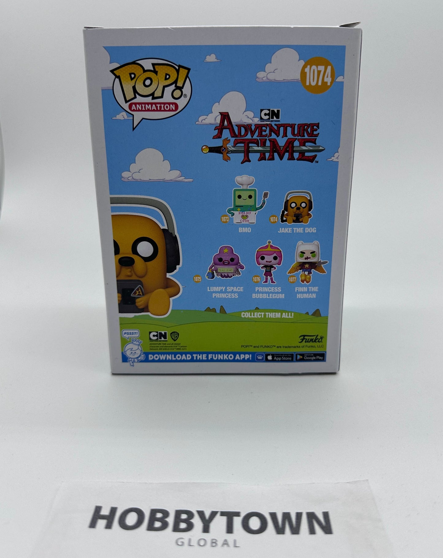 Funko POP! Animation: Adventure Time - Jake with Player #1074 Collectible Vinyl Figure