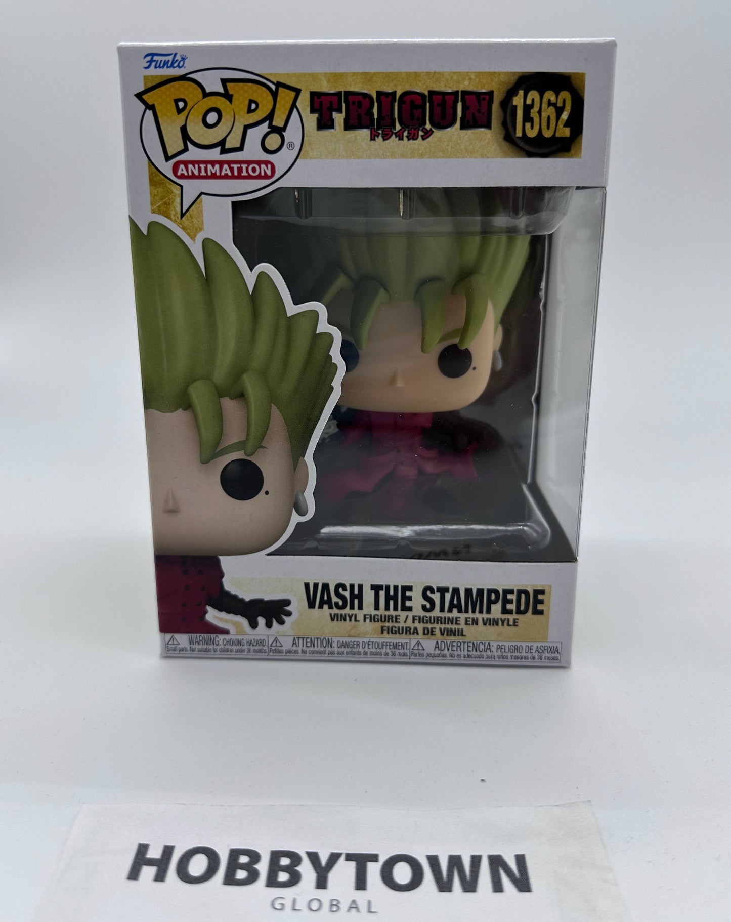 Funko Pop! Animation: Trigun - Vash the Stampede #1362 Collectible Vinyl Figure