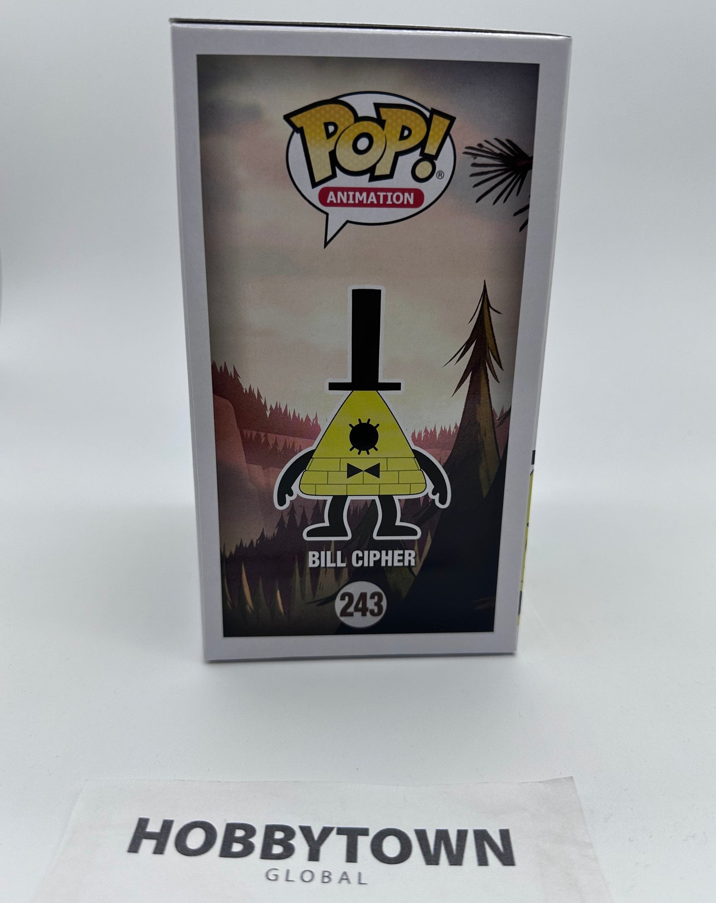 FUNKO POP! ANIMATION: Gravity Falls - Bill Cipher #243 Collectible Vinyl Figure