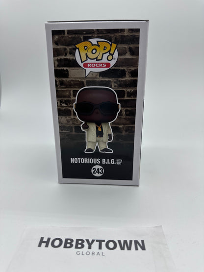 Funko Pop! Rocks: Notorious B.I.G Suit Special Edition #243 Collectible Vinyl Figure