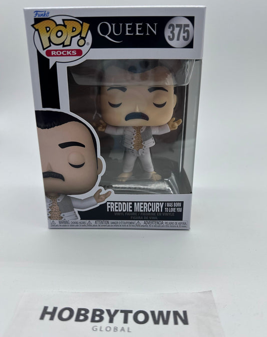 Funko Pop! Rocks: Queen - Freddie Mercury, I was Born to Love You #375 Collectible Vinyl Figure