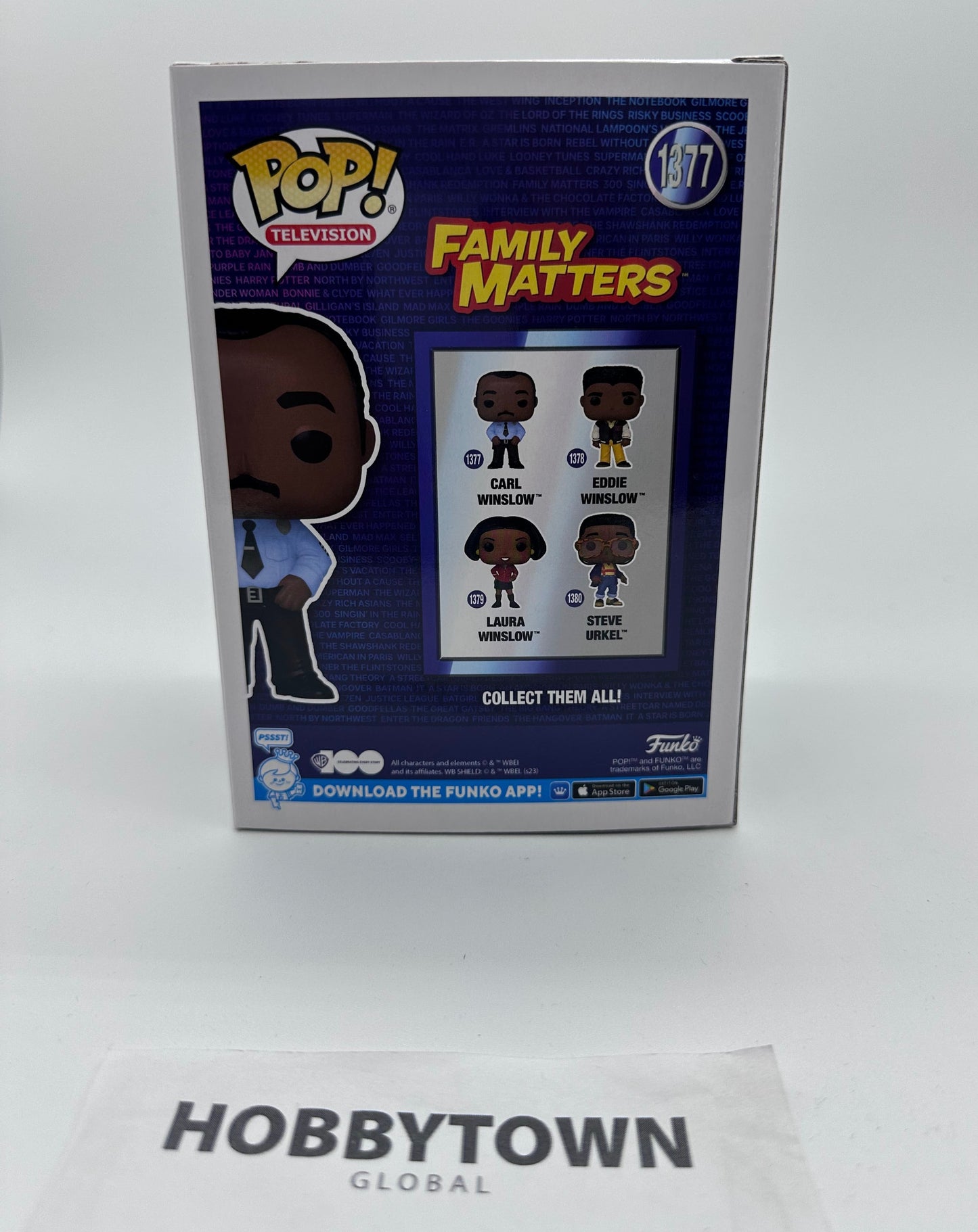 Funko Pop! TV: WB 100 - Family Matters, Carl Winslow #1377 Collectible Vinyl Figure