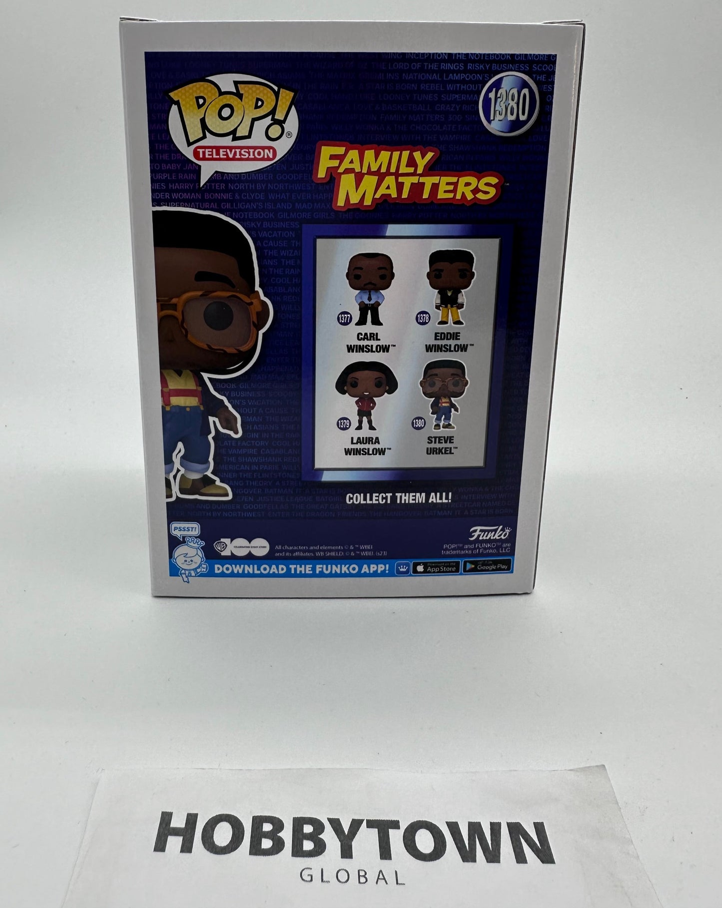 Funko Pop! TV: WB 100 - Family Matters, Steve Urkel #1380 Collectible Vinyl Figure