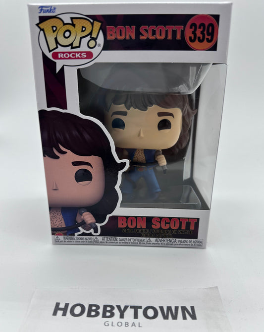 Funko Pop! Rocks: AC/DC - Bon Scott #339 Collectible Vinyl Figure