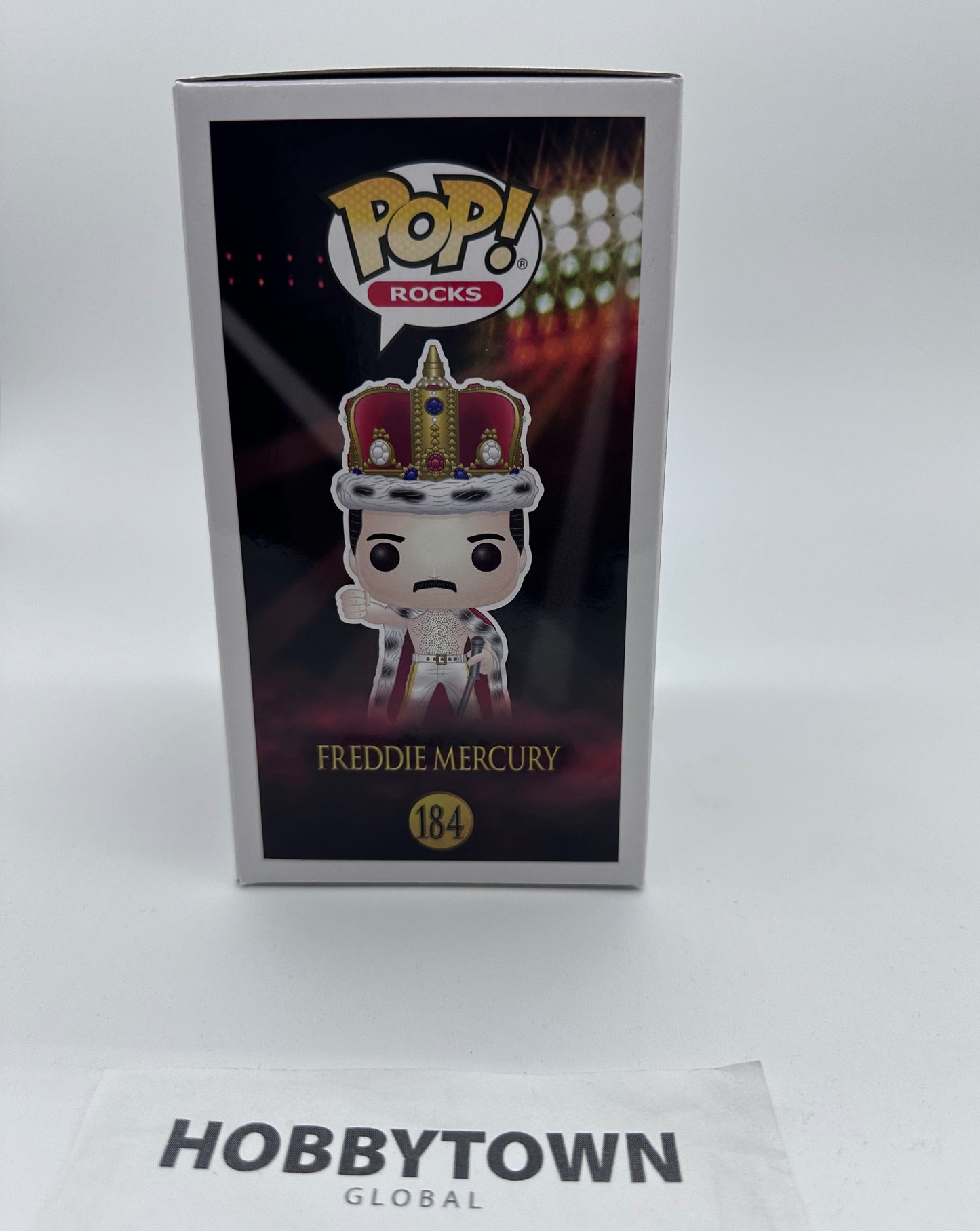 Funko POP! Rocks: Freddie Mercury King #184 Collectible Vinyl Figure