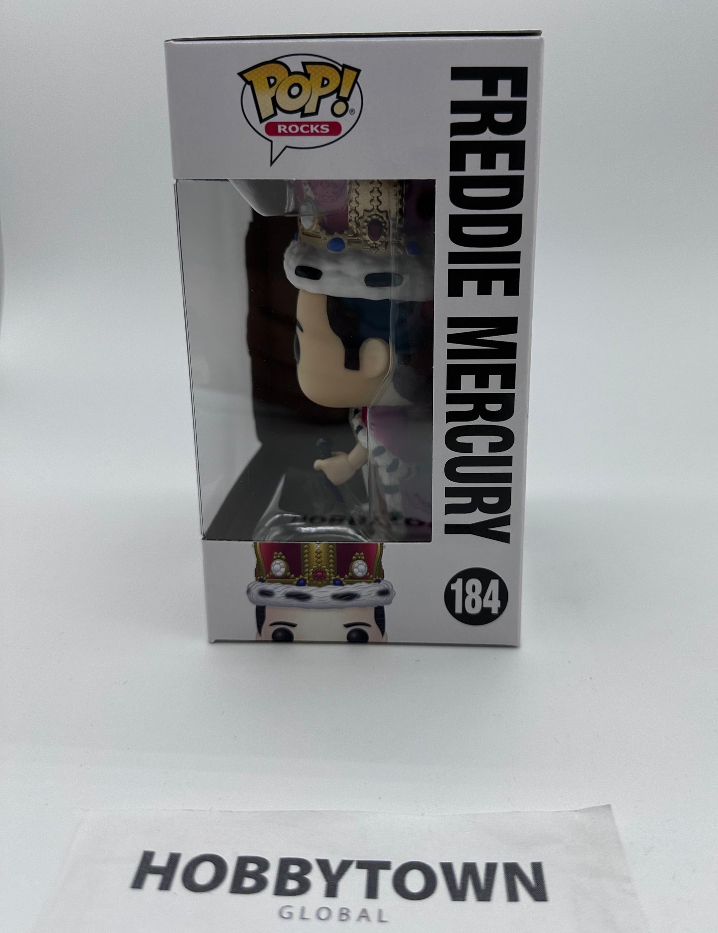 Funko POP! Rocks: Freddie Mercury King #184 Collectible Vinyl Figure