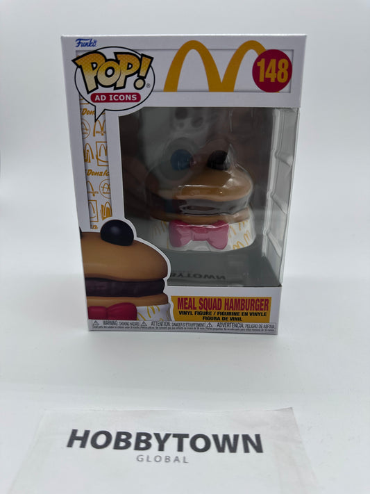 Funko Pop! Ad Icons: McDonalds - Meal Squad Hamburger #148 Collectible Vinyl Figure