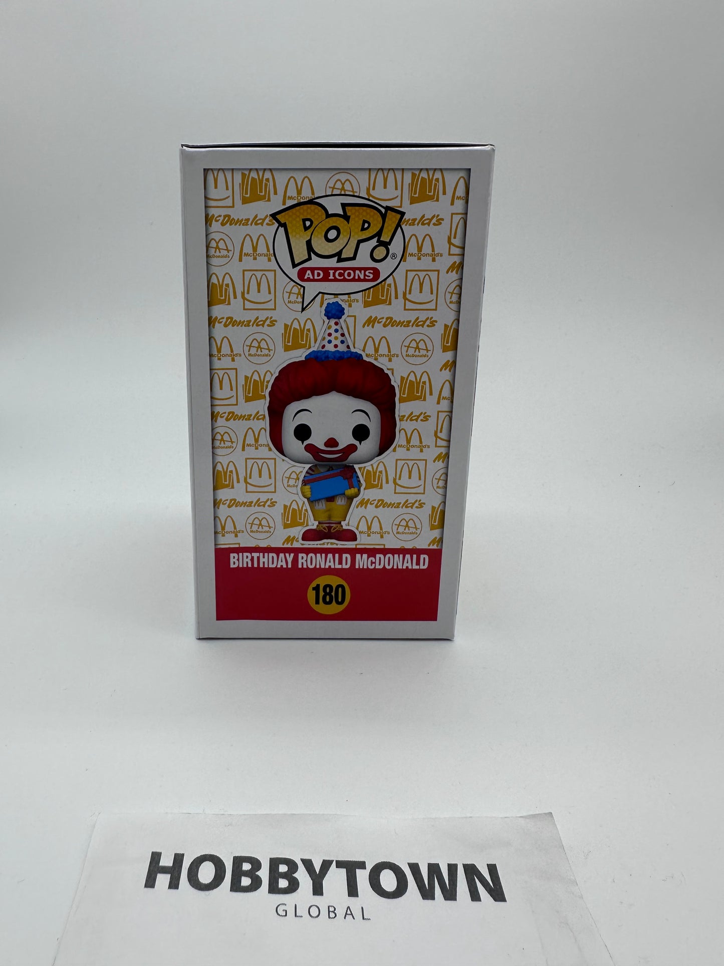 Funko Pop! Ad Icons: McDonald's - Birthday Ronald McDonald #180 Collectible Vinyl Figure