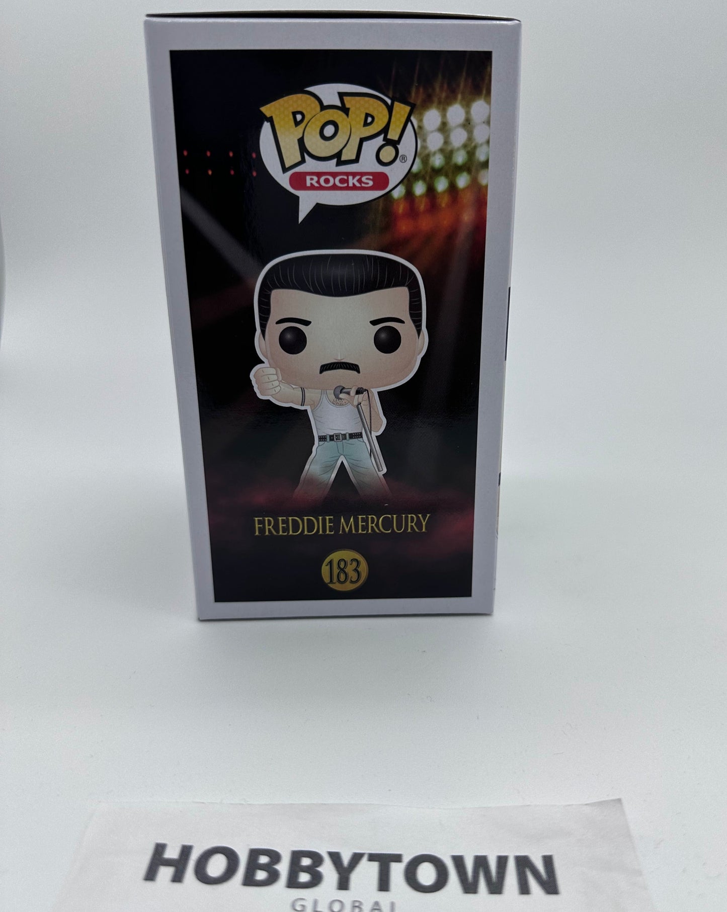 Funko POP Pop! Rocks: Queen - Freddie Mercury Radio Gaga 1985 #1983 Collectible Vinyl Figure