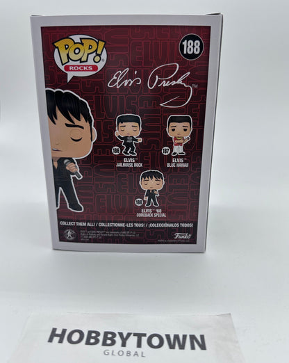 Funko Pop! Rocks: Elvis - '68 Comeback Special #188 Collectible Vinyl Figure