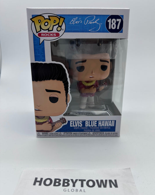 Funko Pop! Rocks: Elvis - Blue Hawaii #187 Collectible Vinyl Figure