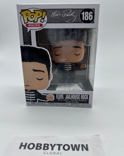 Funko Pop! Rocks: Elvis - Jailhouse Rock #186 Collectible Vinyl Figure