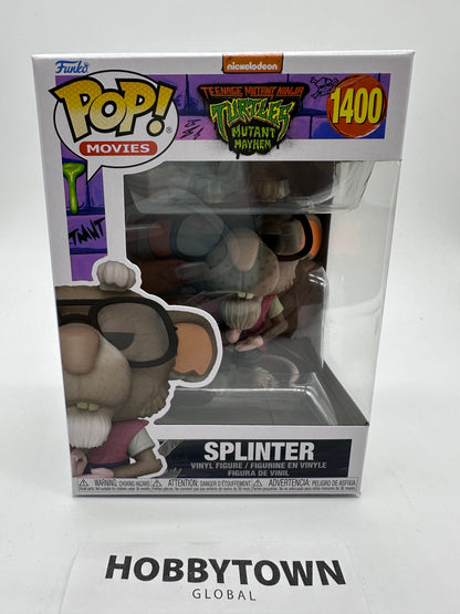 Funko Pop! Teenage Mutant Ninja Turtles: Mutant Mayhem - Splinter #1400 Collectible Vinyl Figure