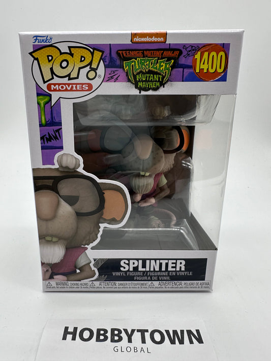 Funko Pop! Teenage Mutant Ninja Turtles: Mutant Mayhem - Splinter #1400 Collectible Vinyl Figure