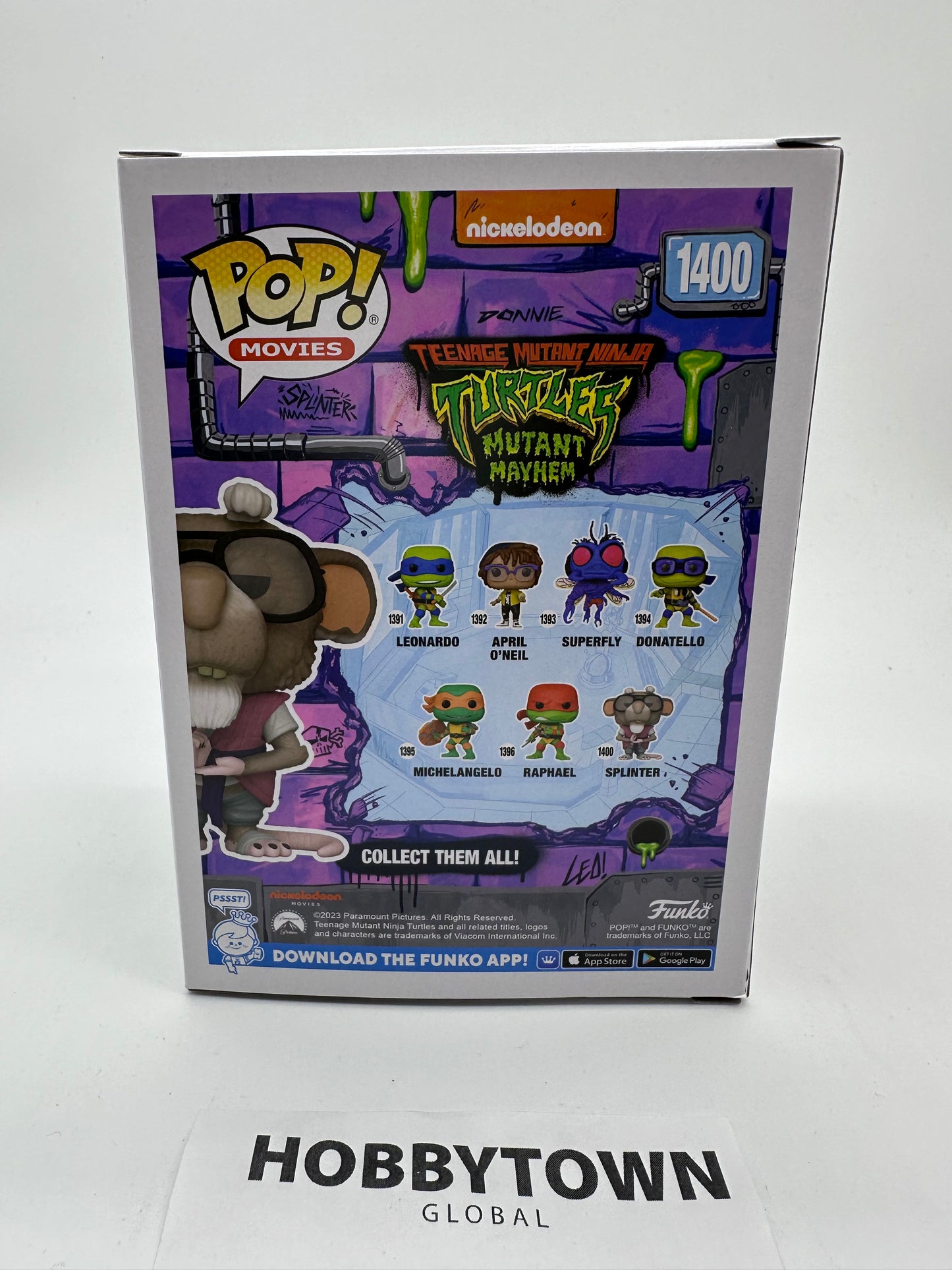 Funko Pop! Teenage Mutant Ninja Turtles: Mutant Mayhem - Splinter #1400 Collectible Vinyl Figure