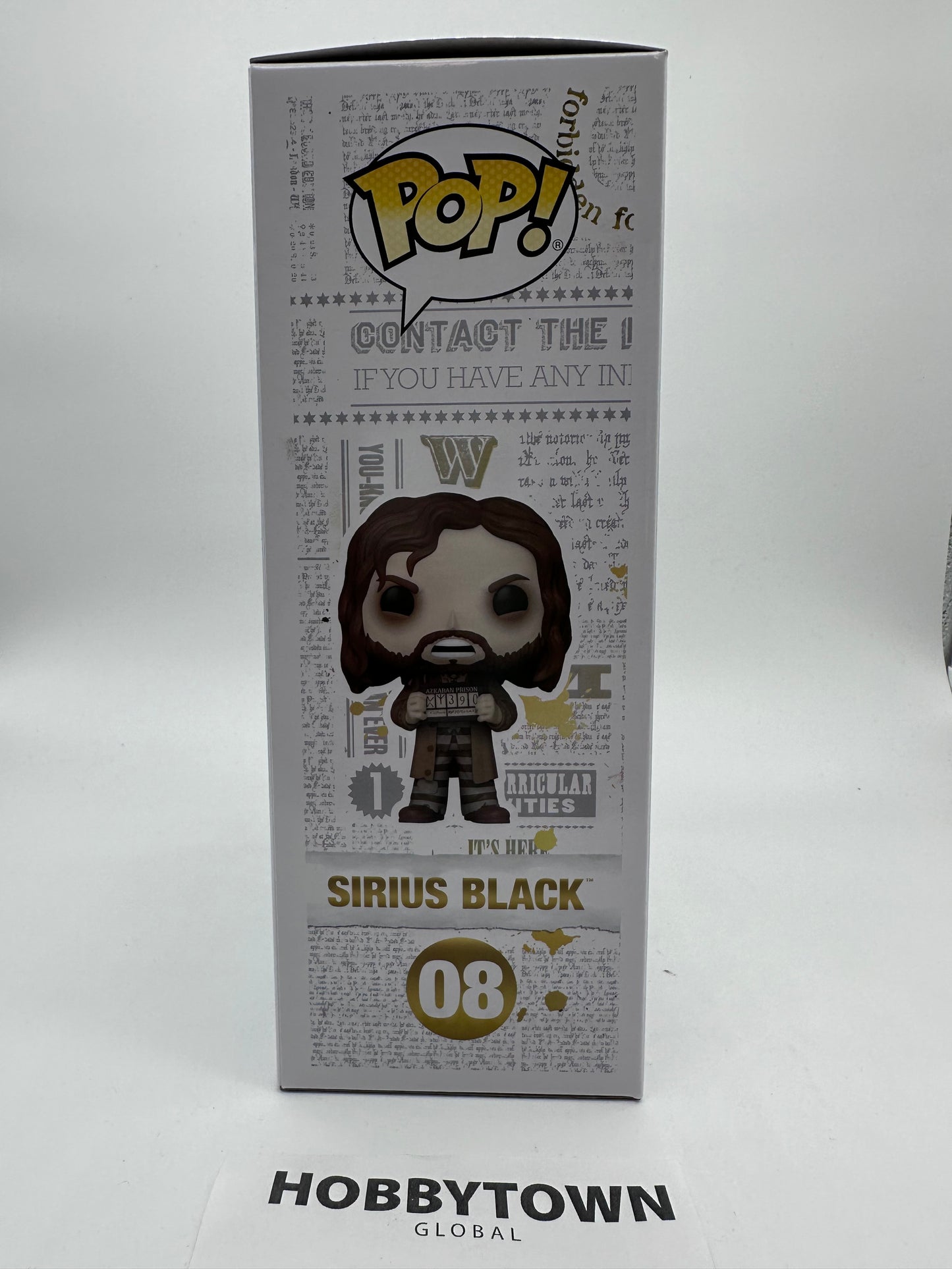 Funko Pop! Harry Potter and the Prisoner of Azkaban Poster with Sirius Black #08 Collectible Vinyl Figure