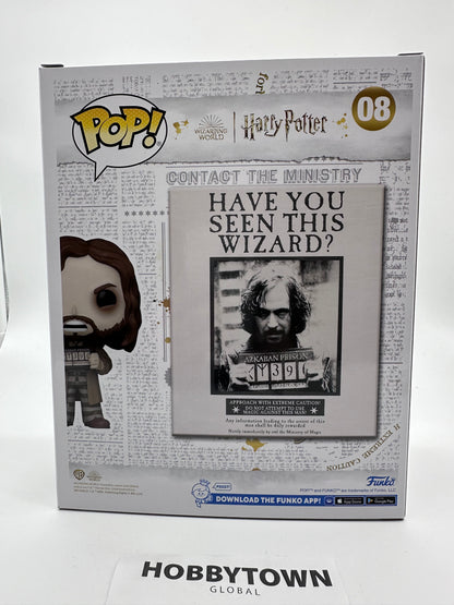 Funko Pop! Harry Potter and the Prisoner of Azkaban Poster with Sirius Black #08 Collectible Vinyl Figure