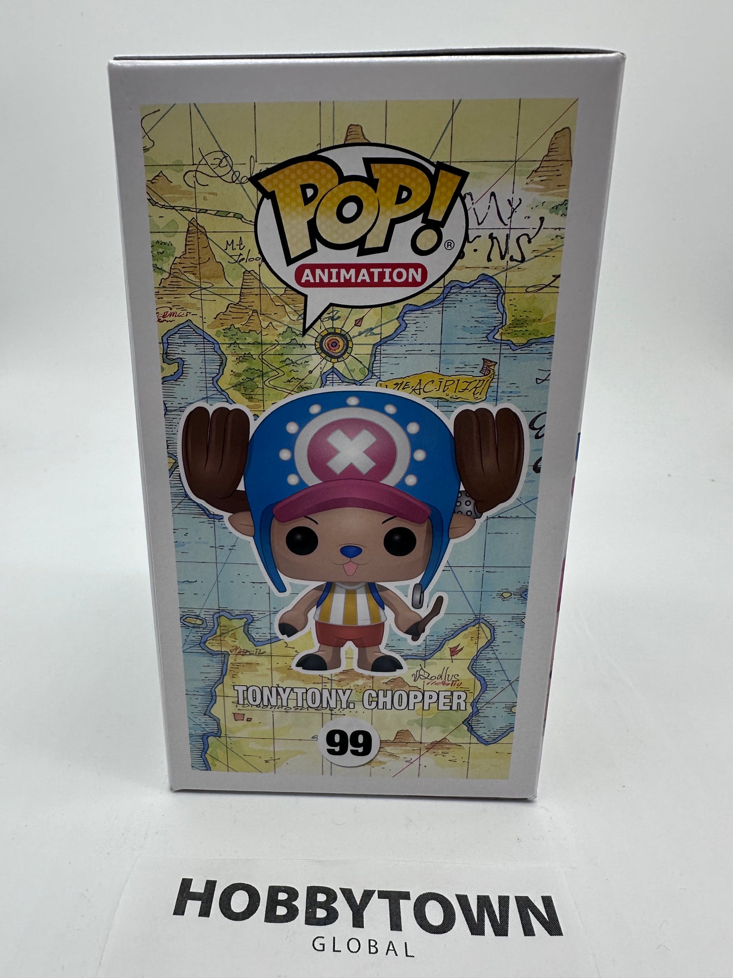 Funko Pop! Animation: One Piece - Tony Tony. Chopper 'Flocked'  #99 Collectible Vinyl Figure