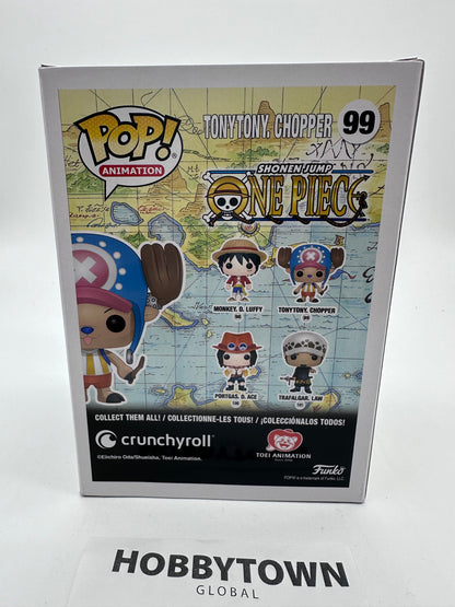 Funko Pop! Animation: One Piece - Tony Tony. Chopper 'Flocked'  #99 Collectible Vinyl Figure